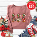 Christmas Duck Sweatshirt - Heather Mauve - 20 product image 1