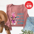 Chicken Drama Sweatshirt - Heather Mauve - 20 product image 1