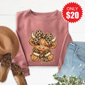 Highland Cow Sweatshirt - Heather Mauve - 20 product image 1