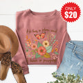 He Has A Plan Sweatshirt - Heather Mauve - 20 product image 1