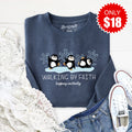 Penguins Sweatshirt - Heather Navy - 18 product image 1