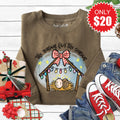 The Reason For Season Sweatshirt - Heather Olive - 20 product image 1