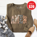 Amen Sweatshirt - Heather Olive - 20 product image 1
