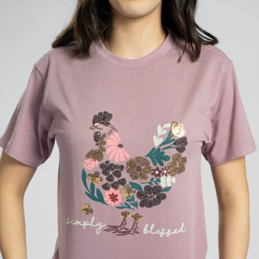 Embellished Simply Blessed Sequin Tee - 15 product image 4
