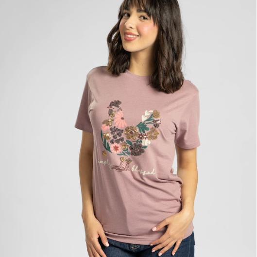 Embellished Simply Blessed Sequin Tee - 15 product image 2