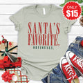 Santa's Favorite Tee - Heather Sage - 15 product image 1