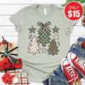 Christmas Trees Tee - Heather Sage - 15 product image 1