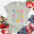Different Snowflakes Tee - Heather Sage - 15 product image 1