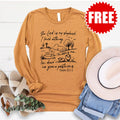 Green Pastures Long Sleeve - Heather Toast - 0