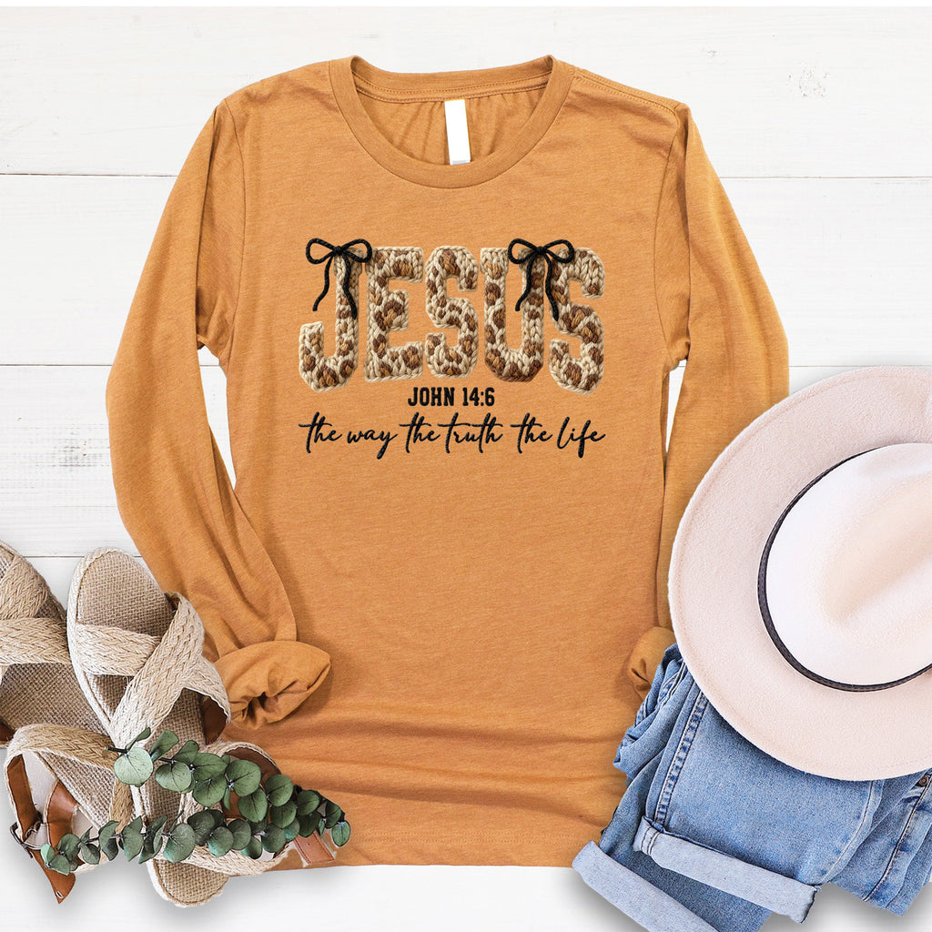 Jesus Way Truth Life Yarn Long Sleeve product image 2