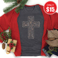 Cross Tee - Heather Charcoal - 15 product image 1