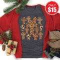 Holiday Cross Tee - Heather Charcoal - 15 product image 1