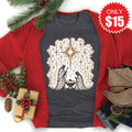 Nativity Tee - Heather Charcoal - 15 product image 1