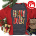 Holly Jolly Tee - Heather Charcoal - 15 product image 1
