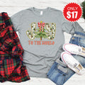 Joy To The World Long Sleeve - Heather Grey - 17 product image 1