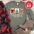 Most Wonderful Time Long Sleeve - Heather Olive - 17 product image 1