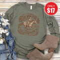 She will Run Long Sleeve - Heather Olive - 17 product image 1