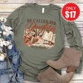 He Called Her Daughter Long Sleeve - Heather Olive - 17 product image 1