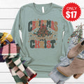 Christmas Begins With Christ Long Sleeve - Heather Sage - 17 product image 1