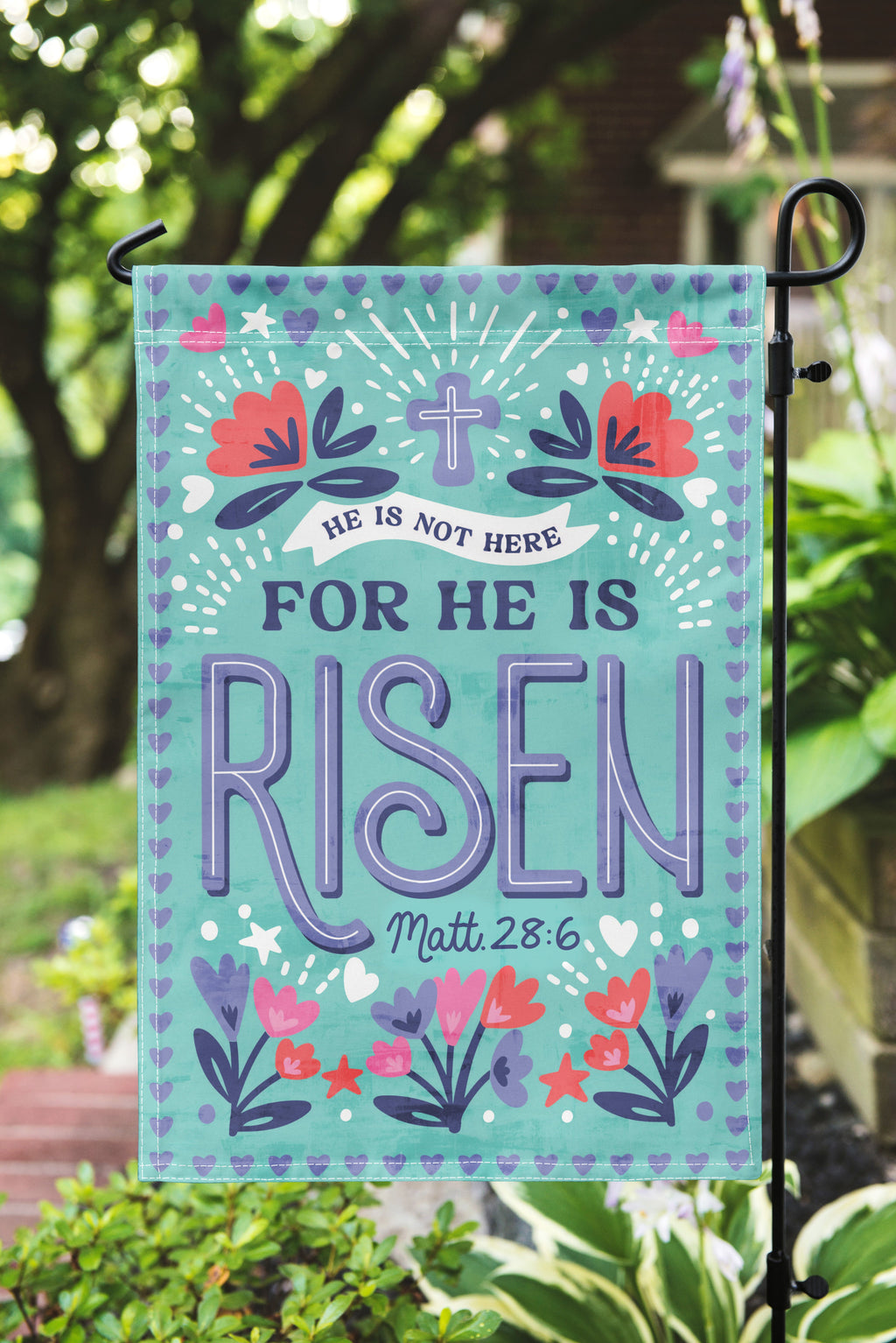 CLEARANCE - Easter Garden Flags