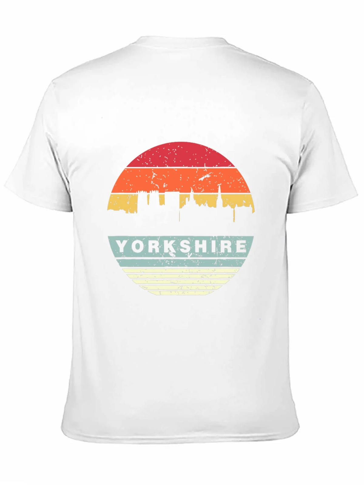 Yorkshire Retro Sunset Graphic T-Shirt product image 10