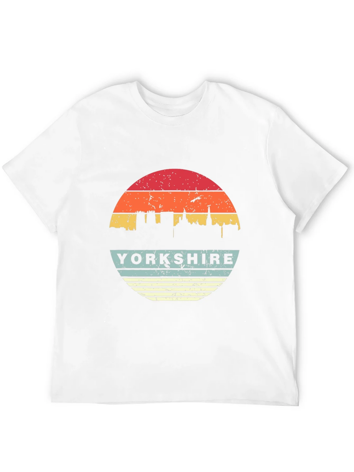 Yorkshire Retro Sunset Graphic T-Shirt product image 11
