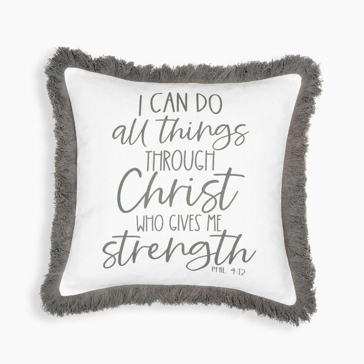 I Can Do All Things Prayer Pocket Pillow Cover