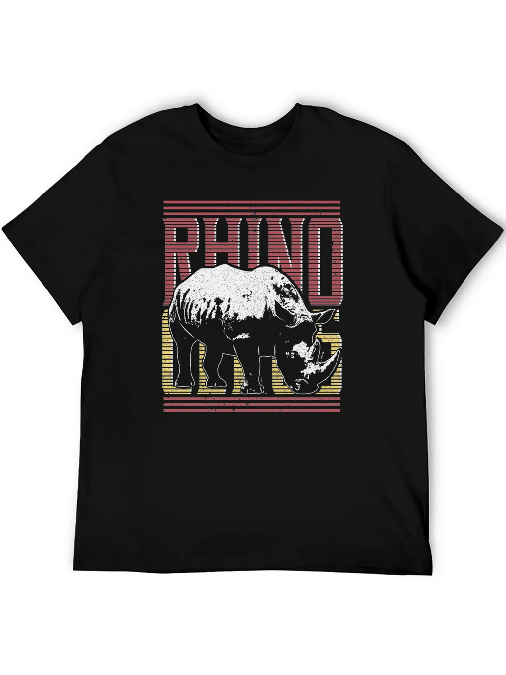 Rhino Graphic T-Shirt - Stylish Animal Tee product image 3