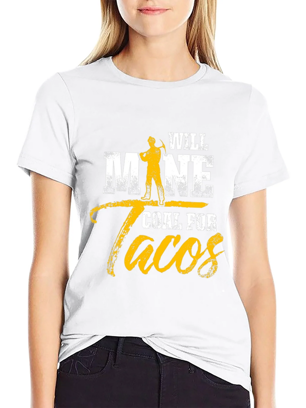 Will Mine Coal For Tacos Funny T-Shirt product image 4