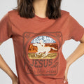 Embellished Jesus Take the Reins Sequin Tee product image 1