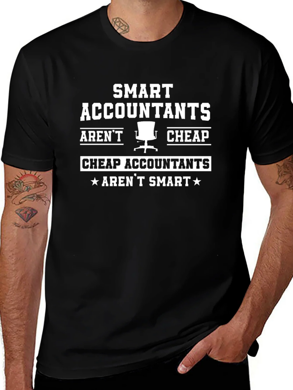 Smart Accountants T-Shirt - Funny Accountant Gift Idea product image 1
