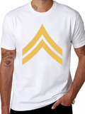 Sergeant Stripes Graphic Tee - Military Style product image 1