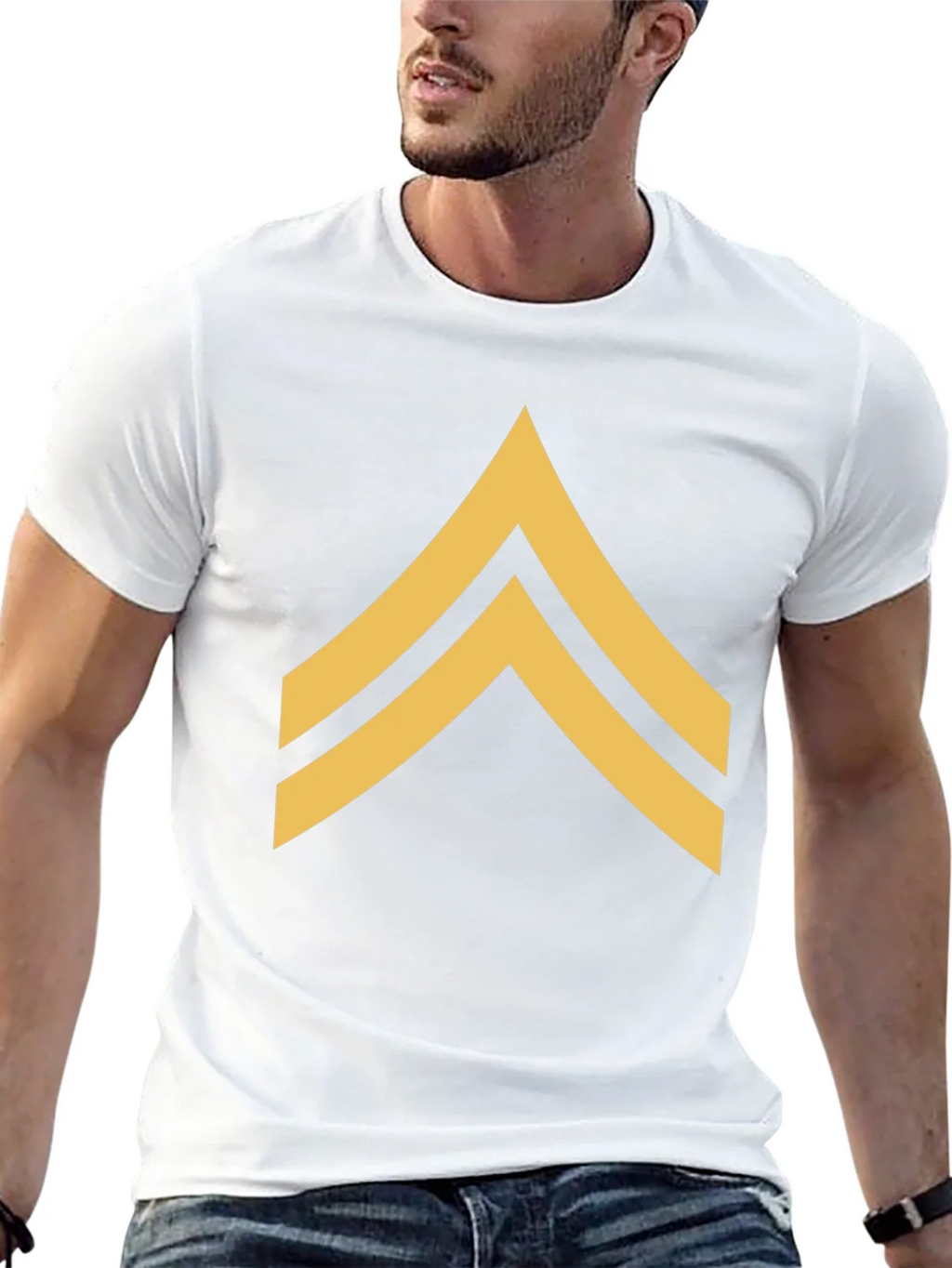 Sergeant Stripes Graphic Tee - Military Style product image 4