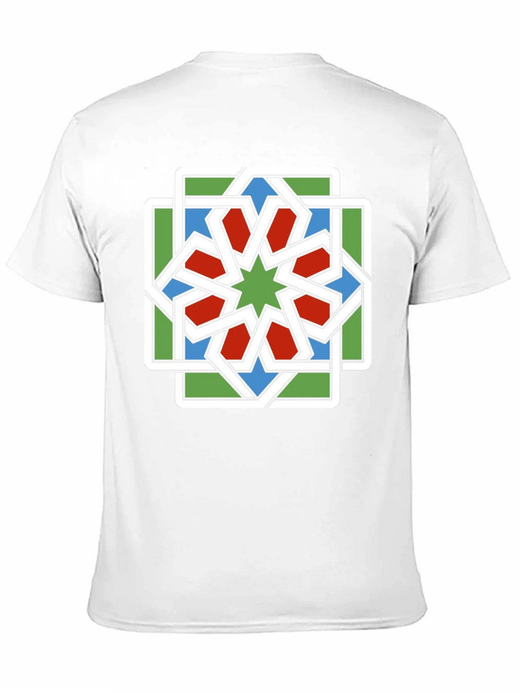 Geometric Star Pattern T-Shirt product image 10