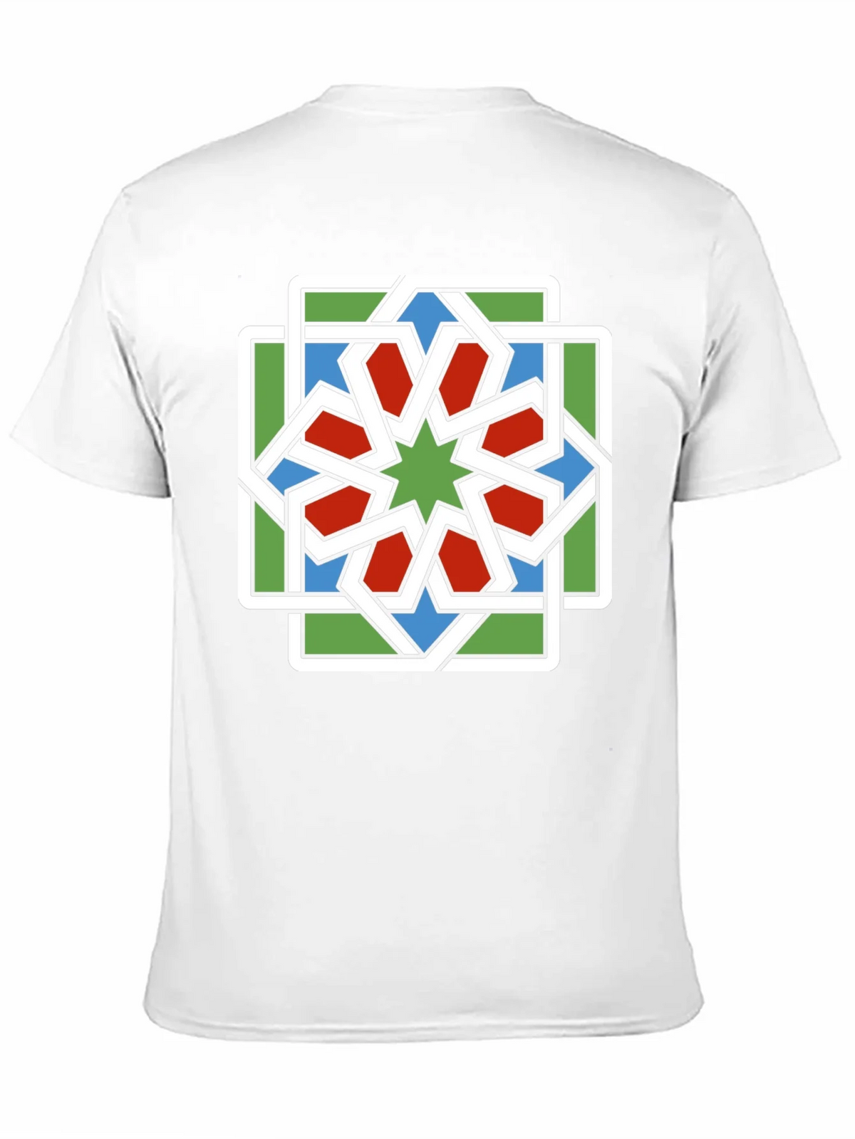Geometric Star Pattern T-Shirt product image 10