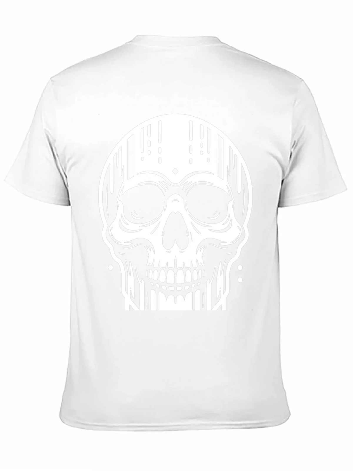 Edgy Skull Graphic Tee - Stylish Black Cotton T-Shirt product image 10