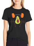 Avocado Lifter Graphic Tee - Funny Gym Workout Shirt product image 1