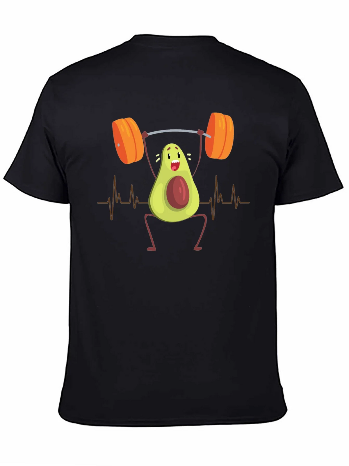 Avocado Lifter Graphic Tee - Funny Gym Workout Shirt product image 2