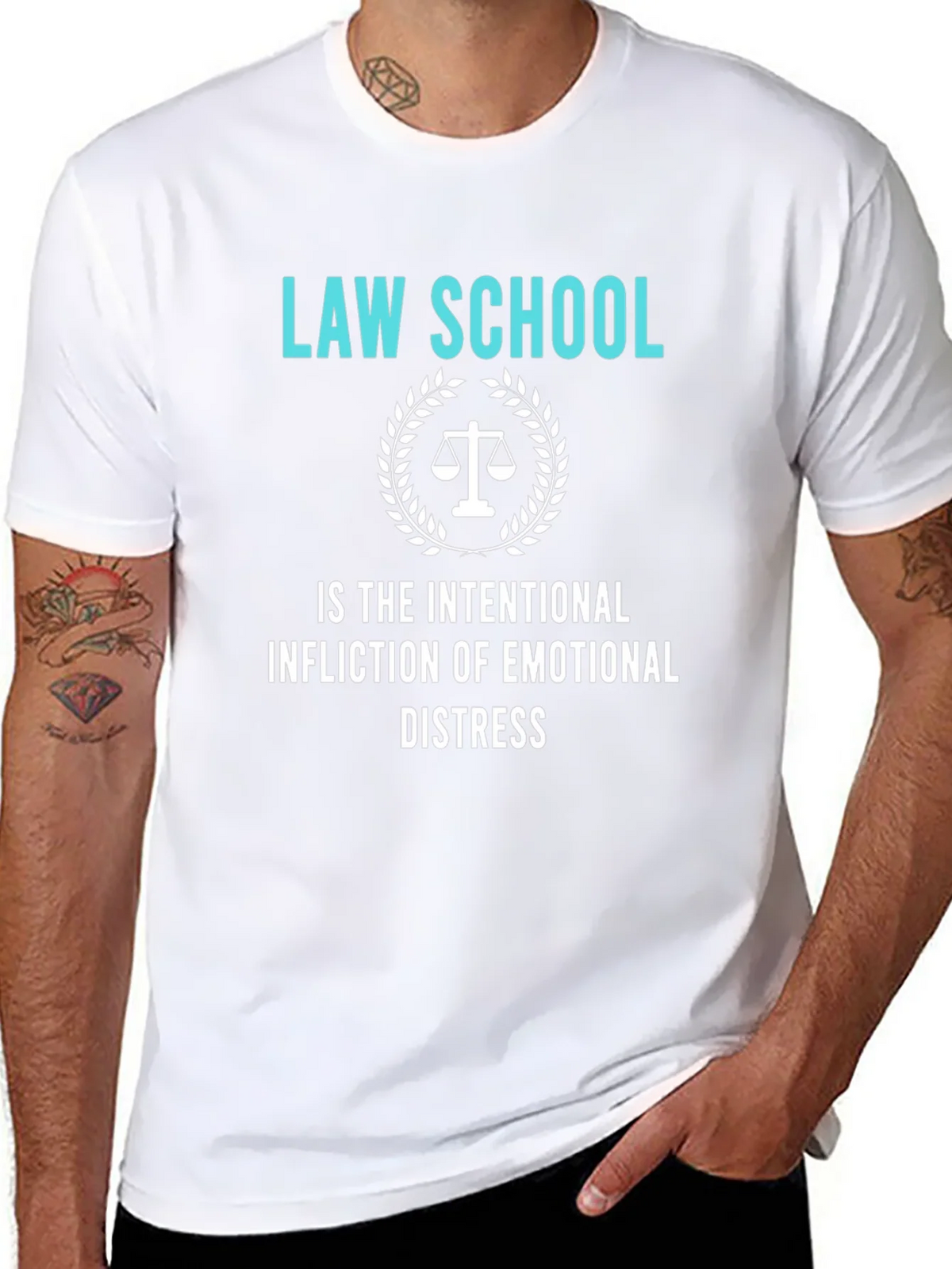 Law School Emotional Distress T-Shirt product image 7