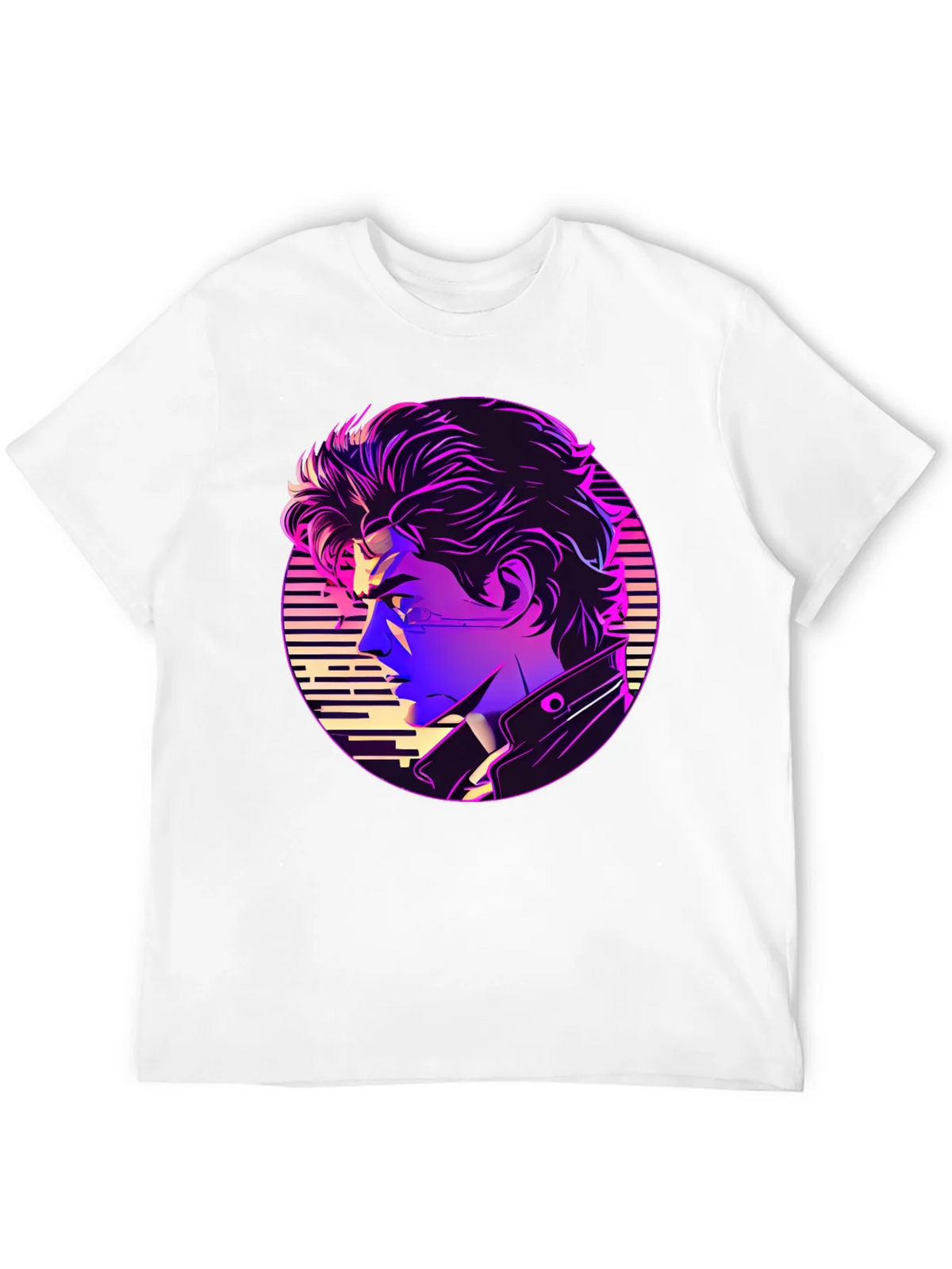 Retro Anime Vaporwave T-Shirt - Black product image 6