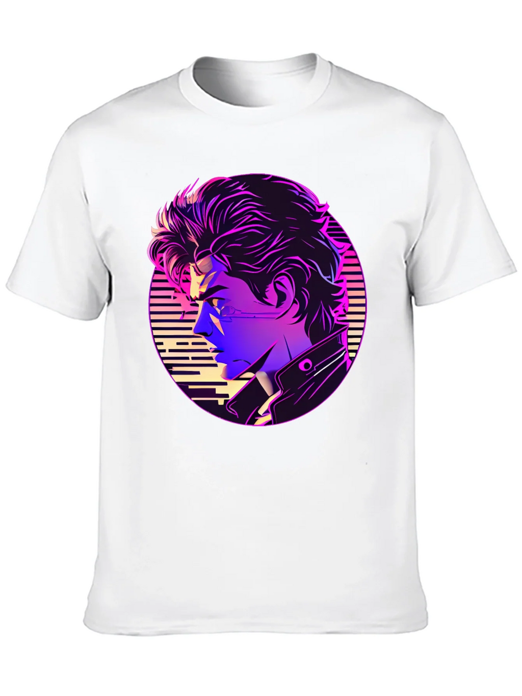 Retro Anime Vaporwave T-Shirt - Black product image 5