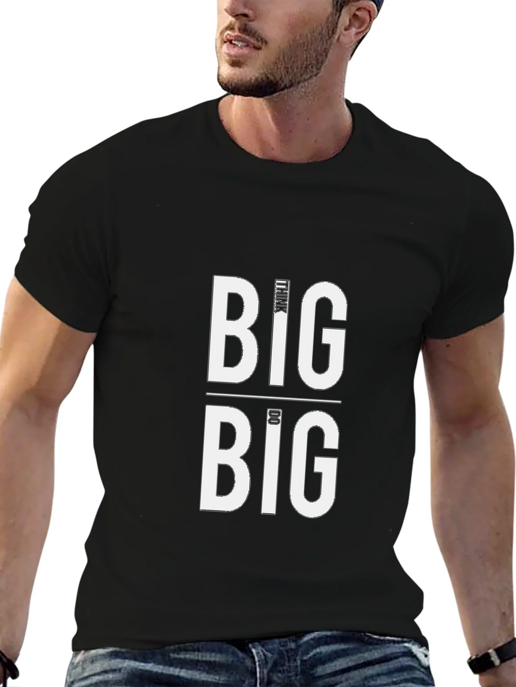 Think Big Tee - Bold Graphic T-Shirt product image 3