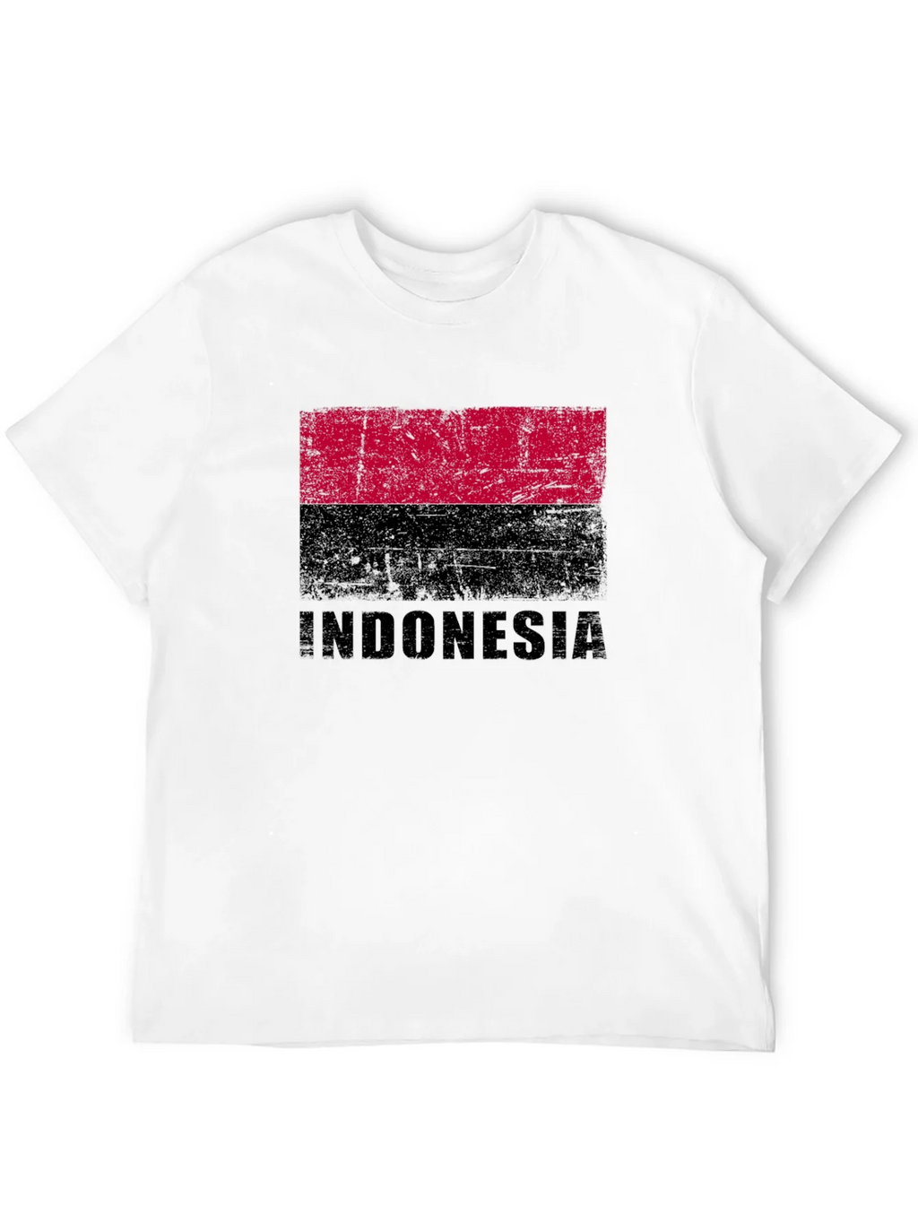Indonesia Flag Graphic T-Shirt - Distressed Design product image 11
