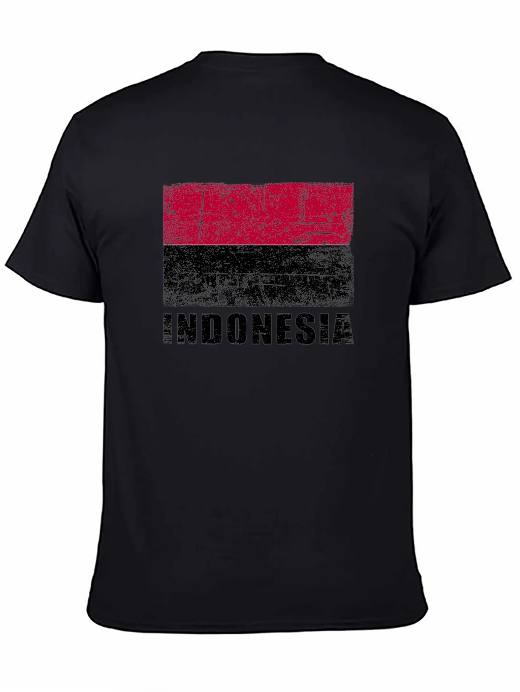 Indonesia Flag Graphic T-Shirt - Distressed Design product image 4