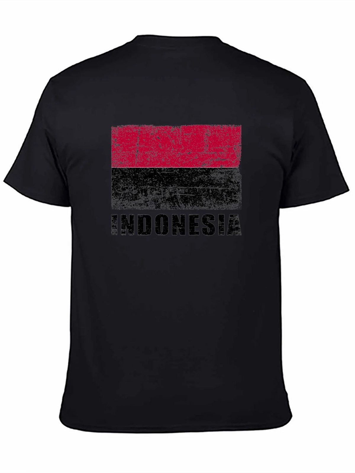 Indonesia Flag Graphic T-Shirt - Distressed Design product image 4