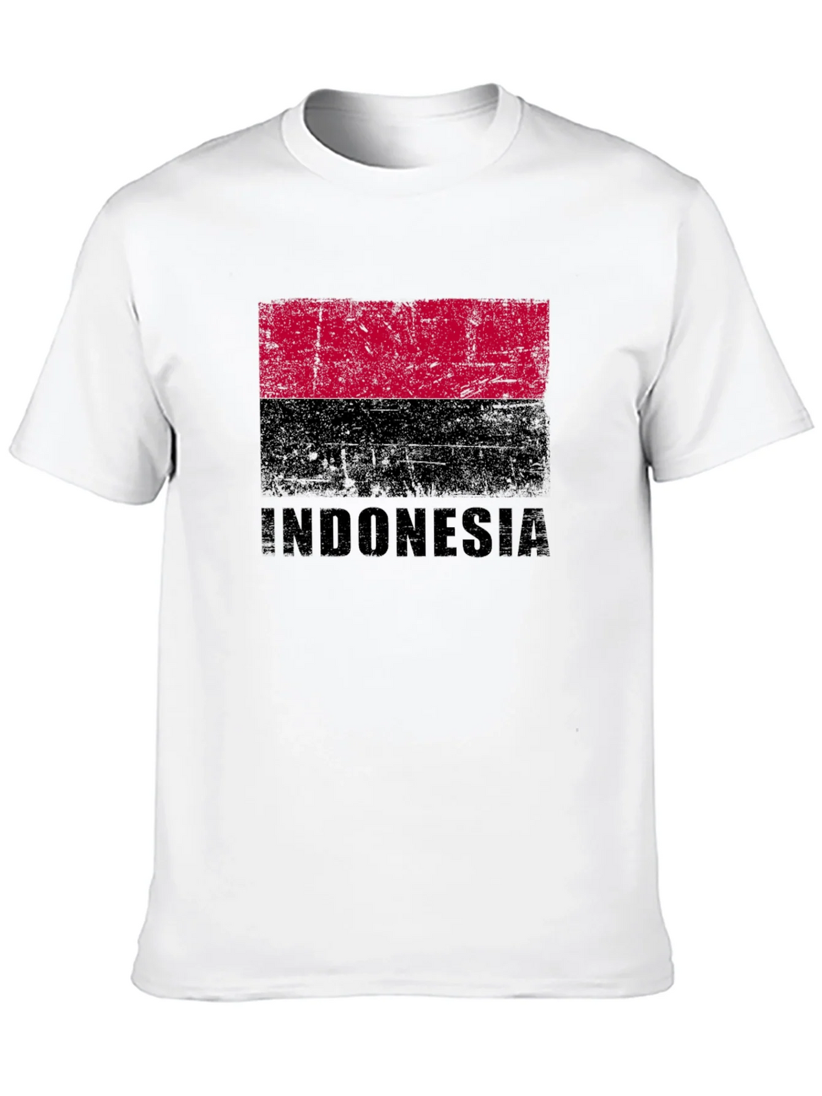 Indonesia Flag Graphic T-Shirt - Distressed Design product image 9