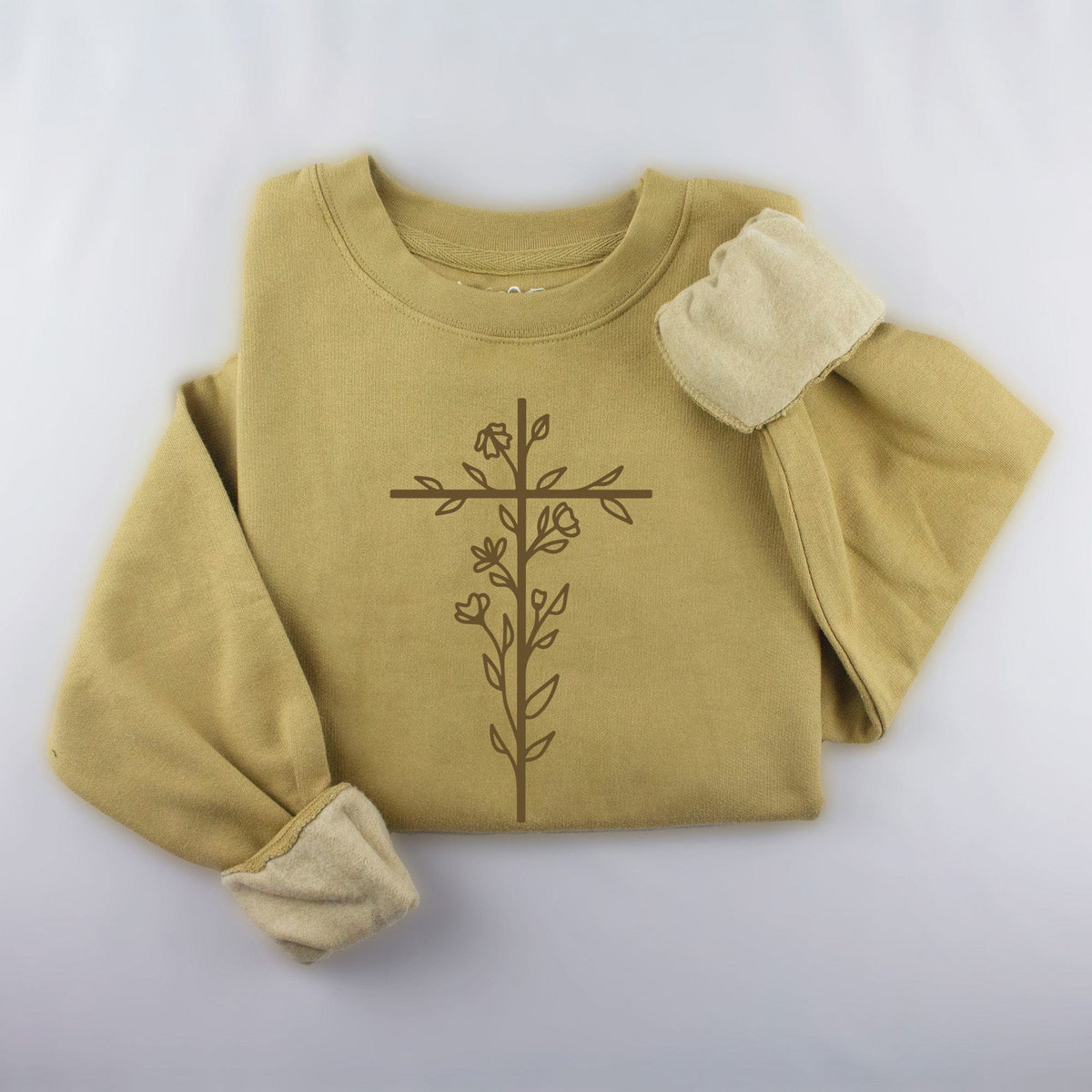 Floral Cross Sweatshirt