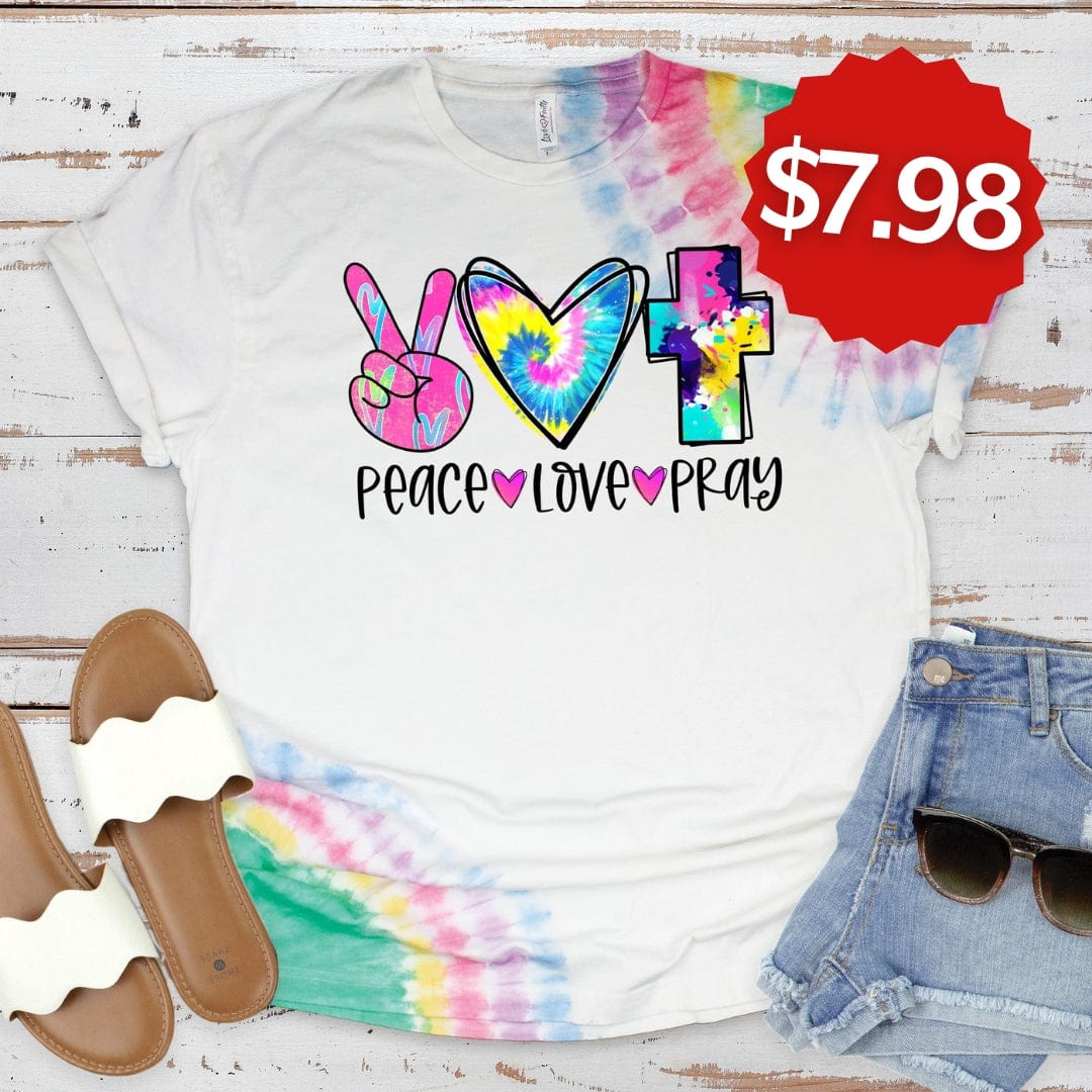 Peace Love Pray Tee product image 1
