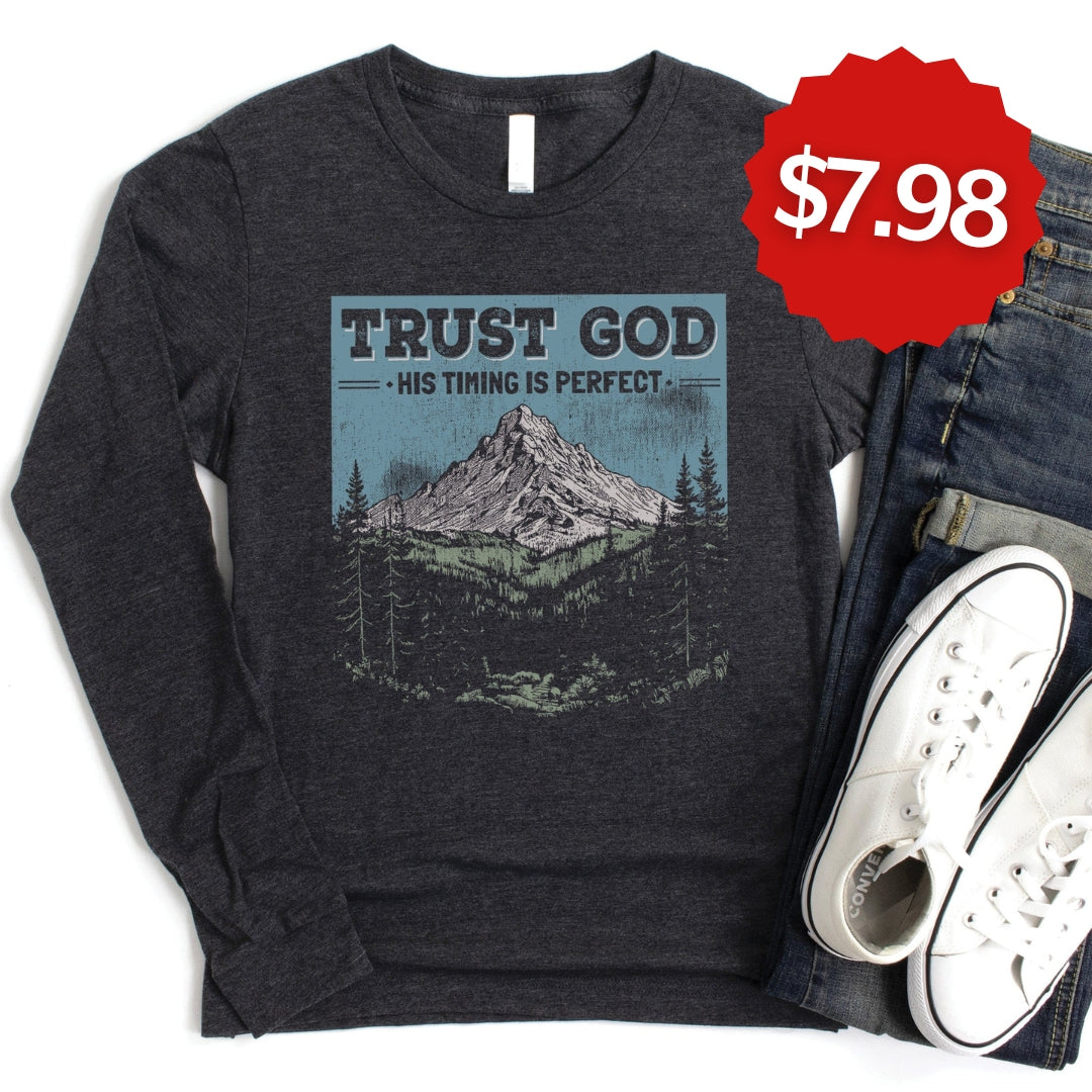 Trust God Men's Long Sleeve product image 1