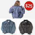 Vintage Washed Denim Jacket Collection product image 1